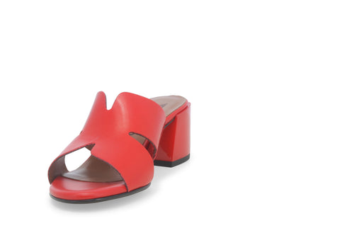 Melluso Donna Ciabatte Pelle K35136W-236841 Rosso